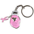 Breast Cancer Awareness Boxing Glove Keychain